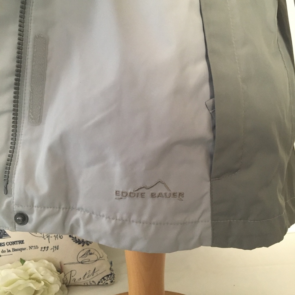 Eddie Bauer Weather Edge Rain Jacket Small - Picture 13 of 14
